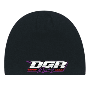0030M Acrylic Boarder Toque - Black (Purple Logo)