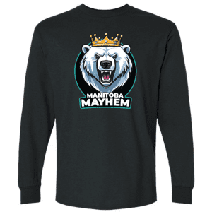 G240 Gildan Ultra Cotton Long Sleeve T-Shirt - Black